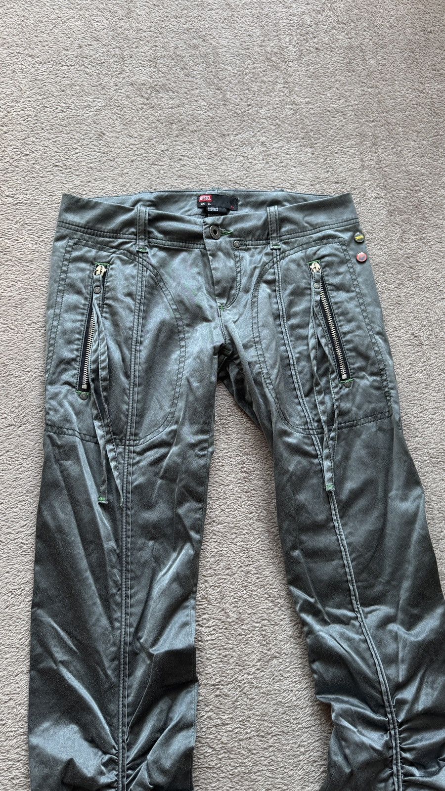 Le Grande Bleu (L.G.B.) Archive Diesel Y2K Vintage Avant-Garde Pants rick owens lgb Size 26" / US 2 / IT 38 - 2 Thumbnail