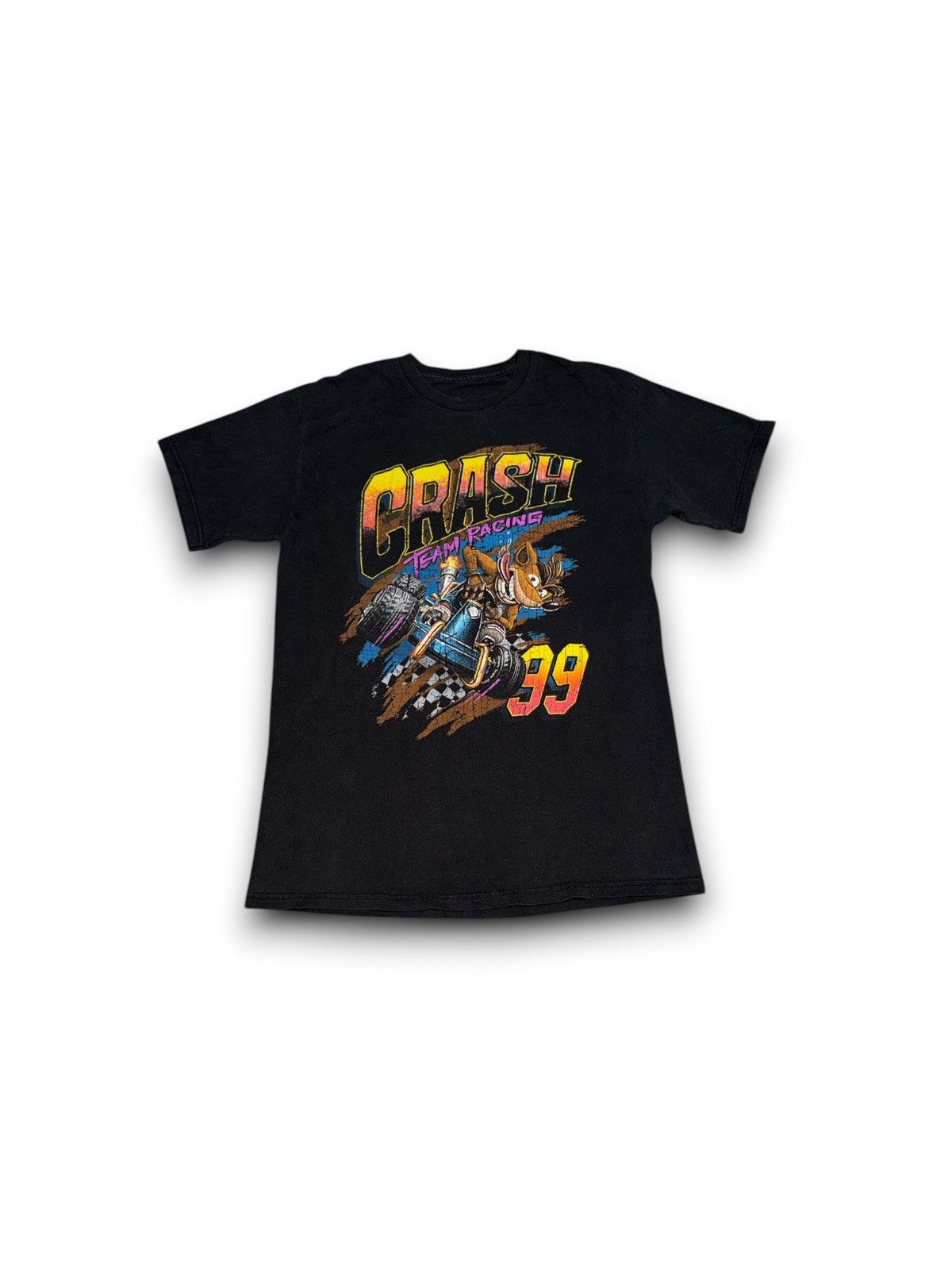 Playstation Vintage Crash bandicoot team racing 99 PlayStation t-shirt Size US S / EU 44-46 / 1 - 2 Thumbnail