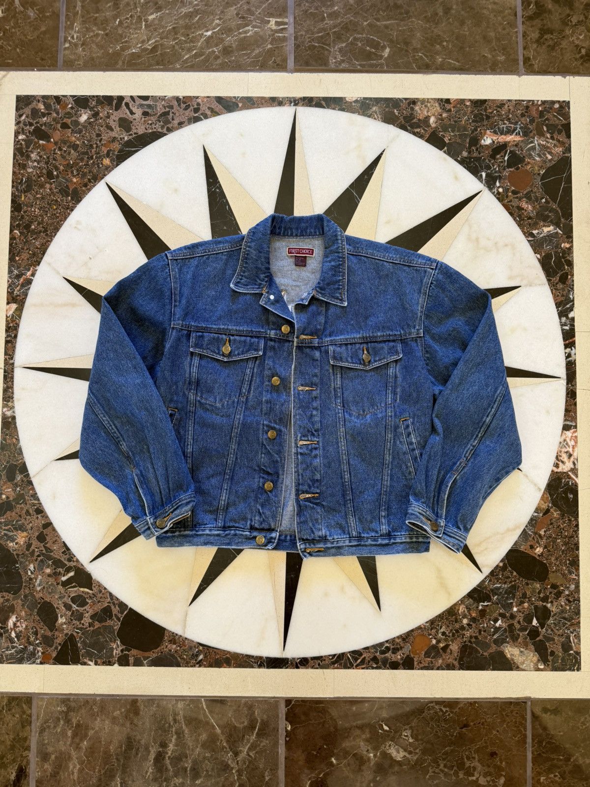Harley Davidson Vintage 1997 Harley-Davidson Love Ride Denim Jacket Medium Size US M / EU 48-50 / 2 - 11 Thumbnail