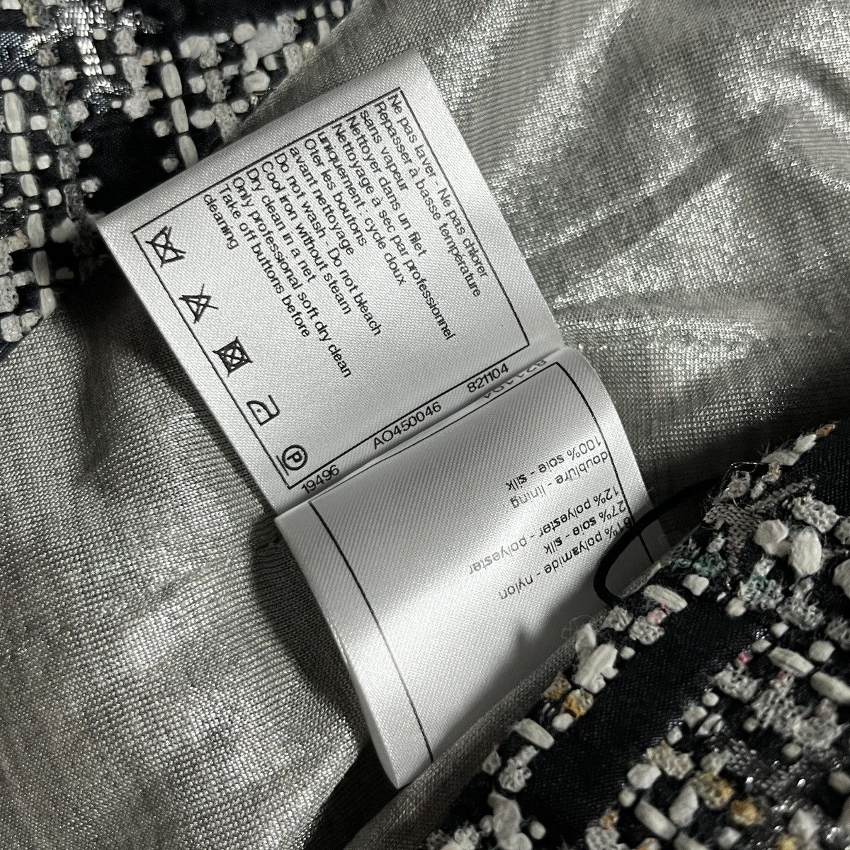 Chanel Chanel 2016 Airport Series Tweed Jacket Size XS / US 0-2 / IT 36-38 - 8 Thumbnail
