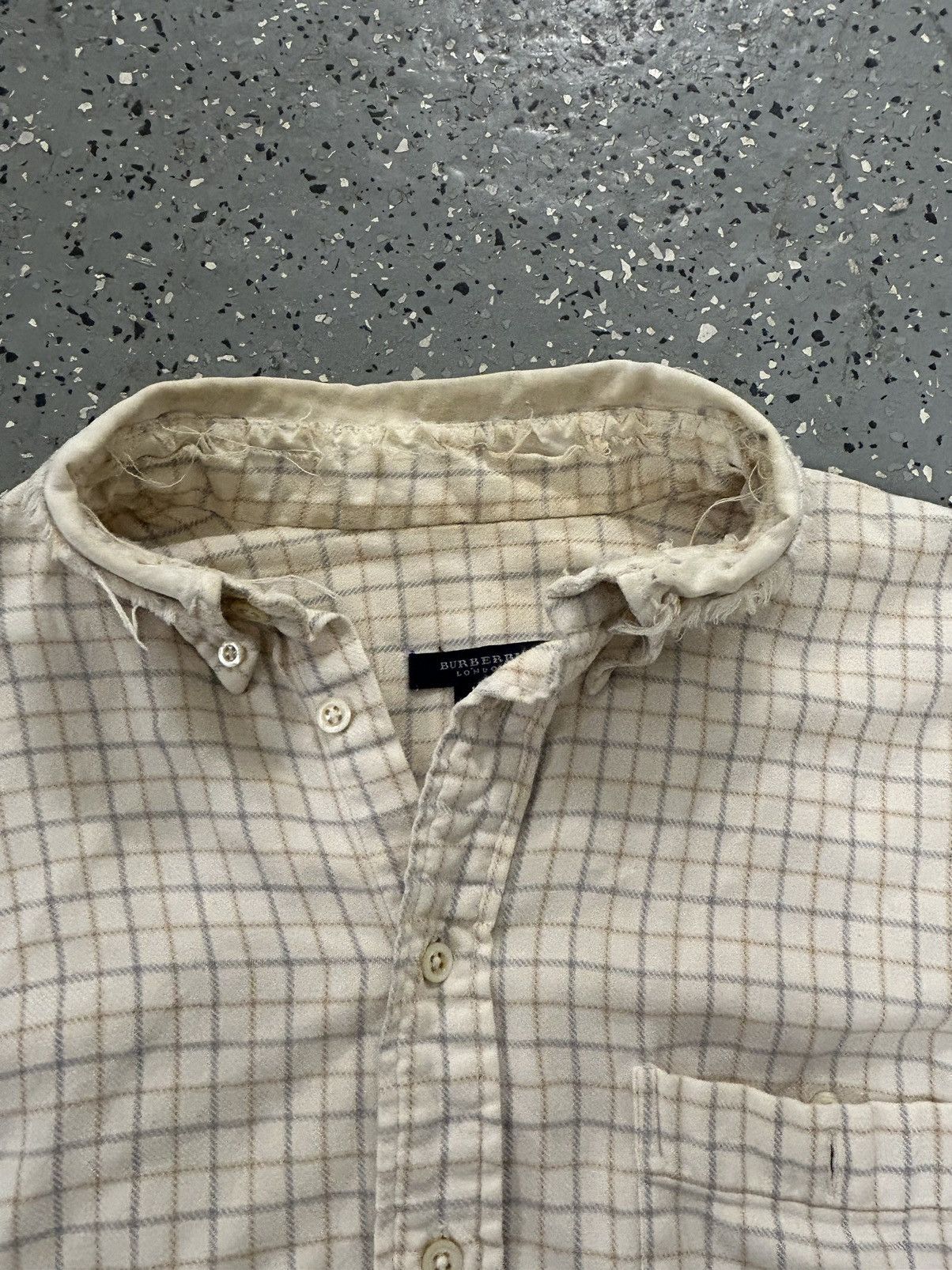 Burberry × Vintage Vintage Burberry button up Size US L / EU 52-54 / 3 - 3 Thumbnail
