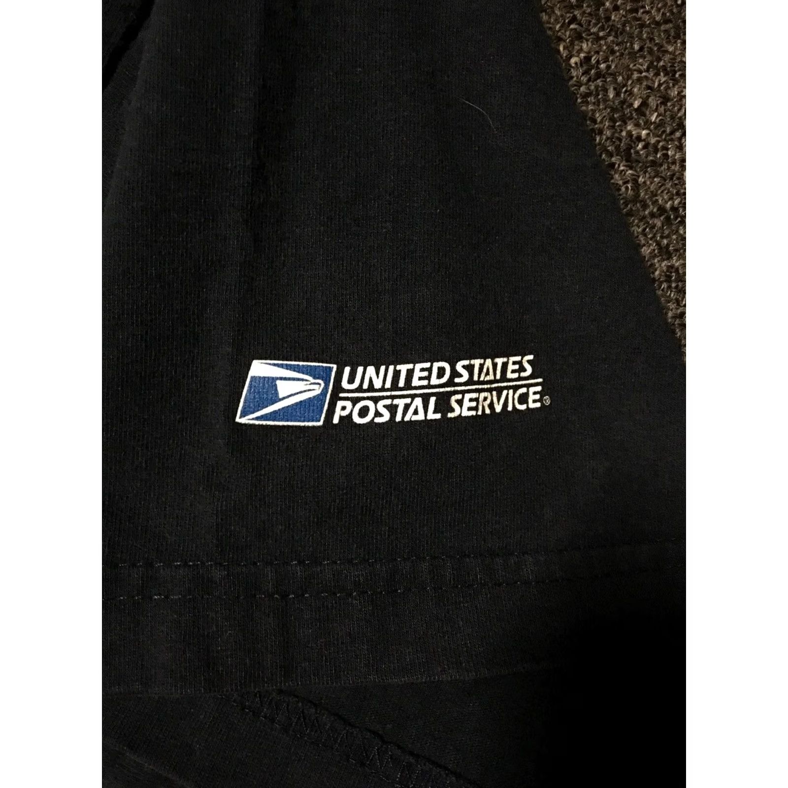 Vintage VINTAGE USPS Priority Mail Faded Shirt 2XL Blue USA Mailman Post Office Shirt Mens 90s Grunge Size US XXL / EU 58 / 5 - 5 Thumbnail