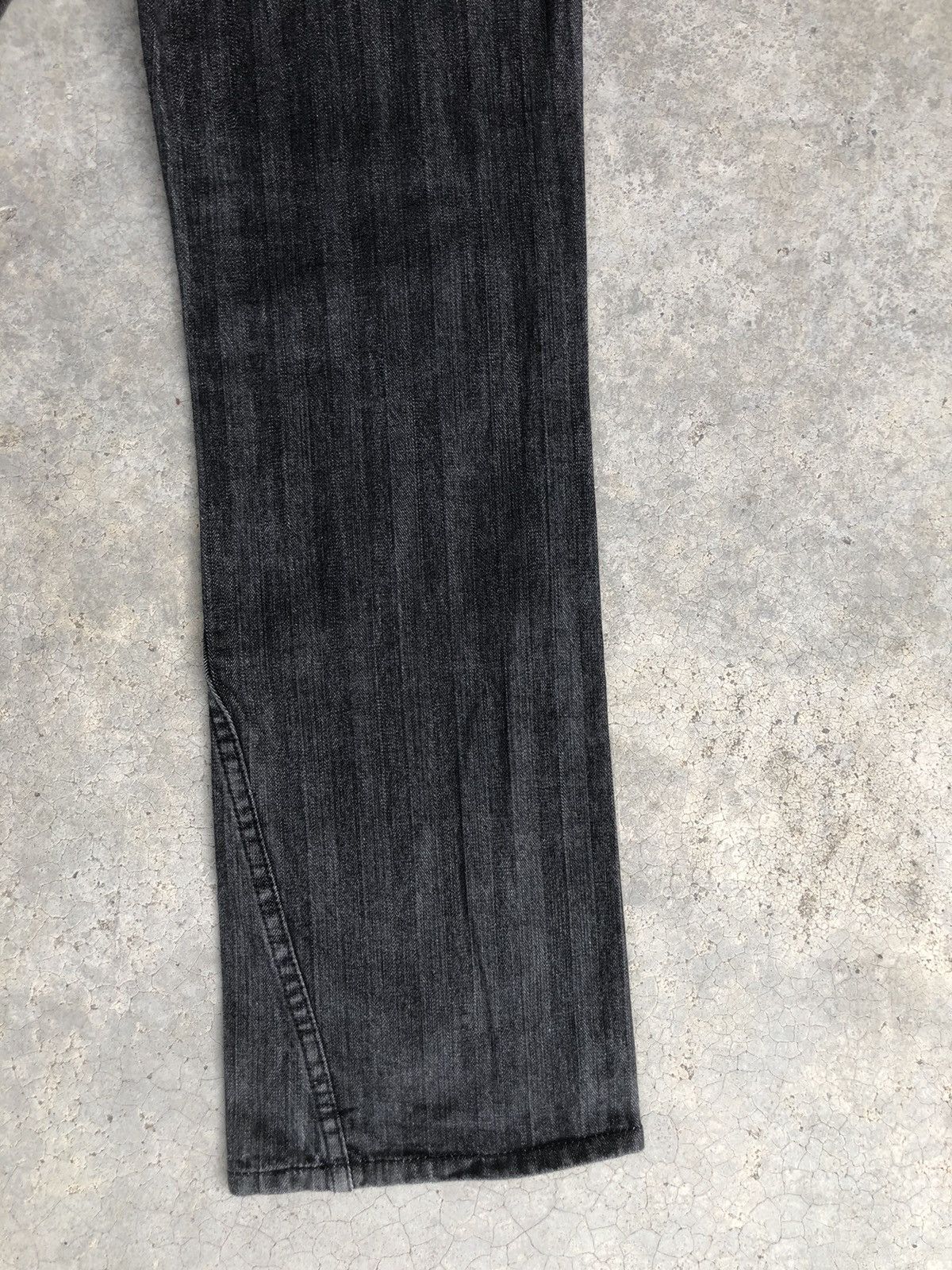 If Six Was Nine Japanese Jungle Storm Flared Jeans Size US 31 - 12 Thumbnail