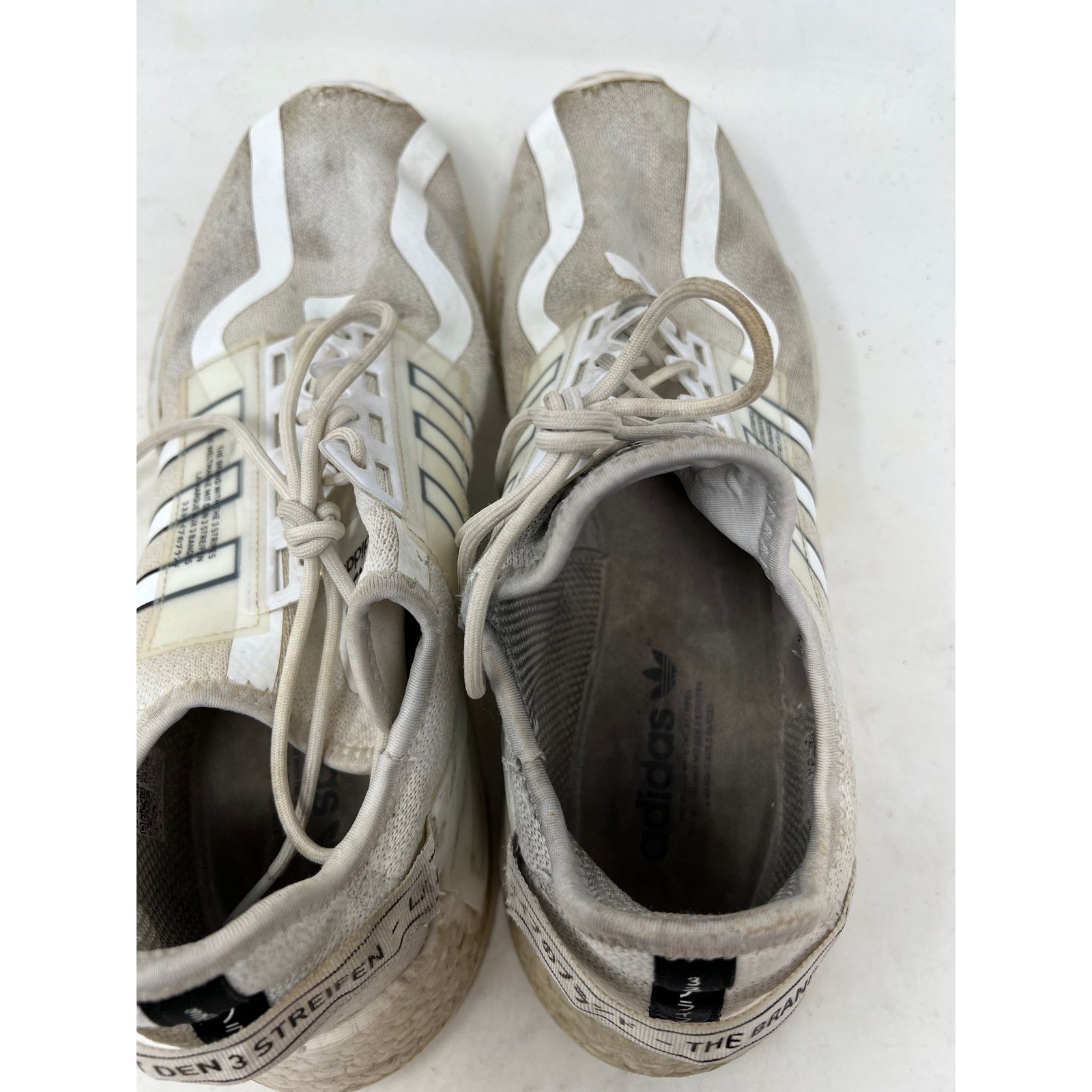 Adidas adidas NMD R1 V2 White Black Mens 13 Size US 13 / EU 46 - 6 Thumbnail