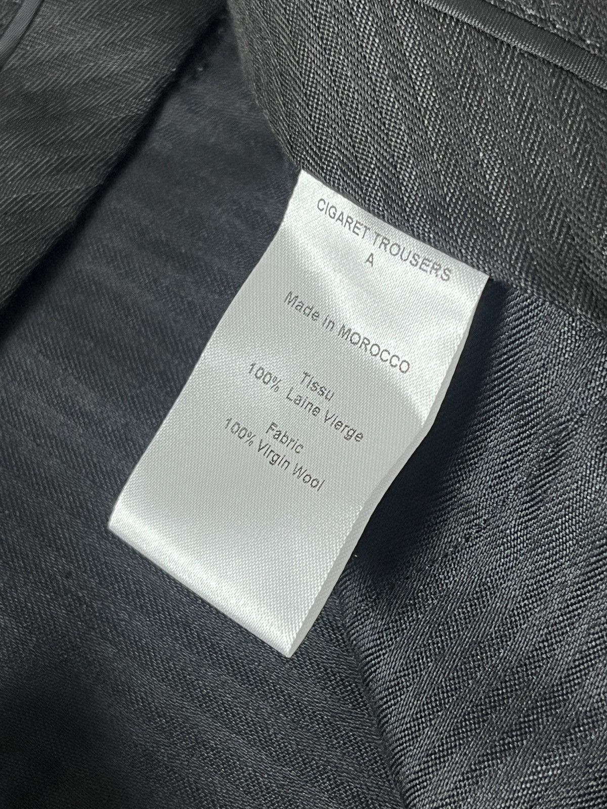Louis Vuitton DDP Louis Vuitton Uniforms Virgin Wool Cigaret Trousers A Size US 32 / EU 48 - 9 Thumbnail