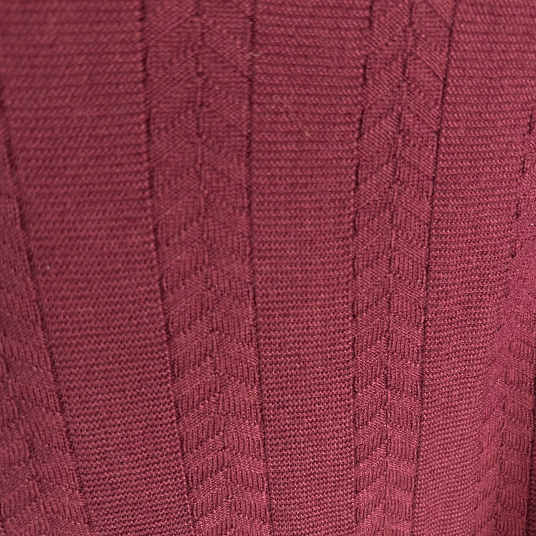 Vintage RAFFI Pullover Sweater Mens Red Collared Knit XL - Classic Solid 60% Cotton 40% Rayon Italy Vintage No - Size XL Mens Size US XL / EU 56 / 4 - 4 Thumbnail