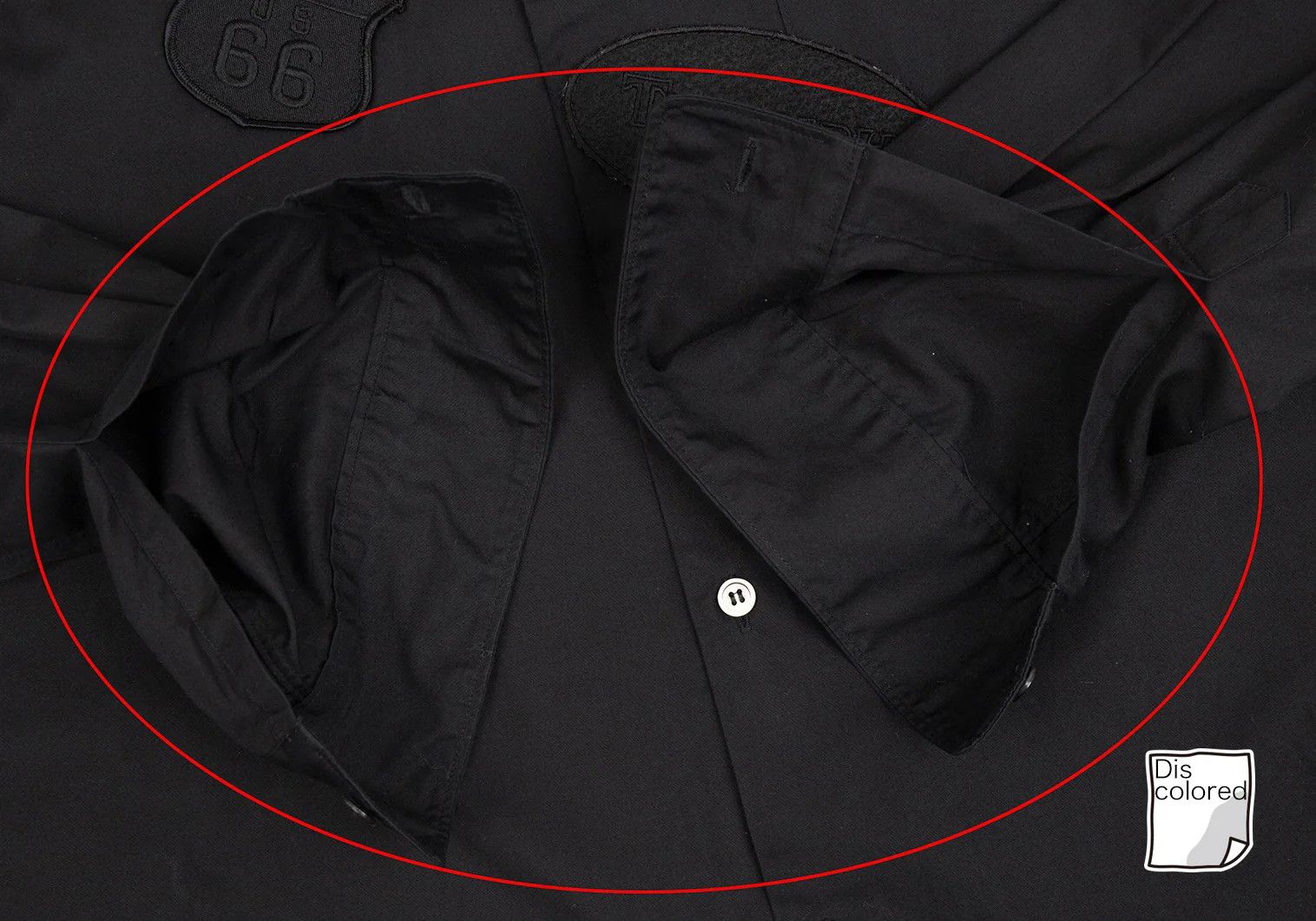 Junya Watanabe Black Patch Design Long Sleeve Shirt Size L Size US L / EU 52-54 / 3 - 11 Thumbnail