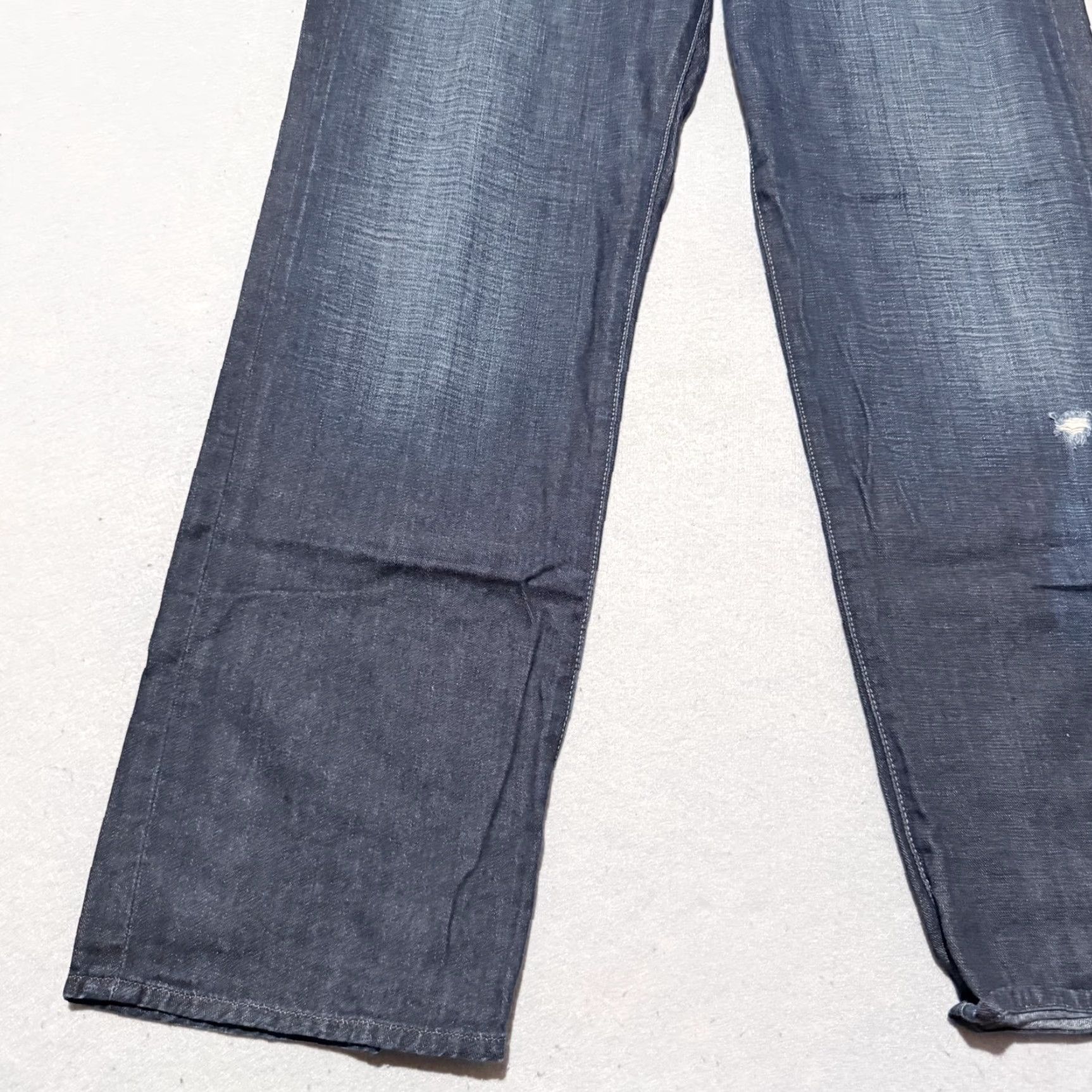 Lucky Brand Lucky Brand 181 Relaxed Straight Jeans Men Blue Denim Mid Rise Zip Fly 36x32 Size US 36 / EU 52 - 5 Thumbnail