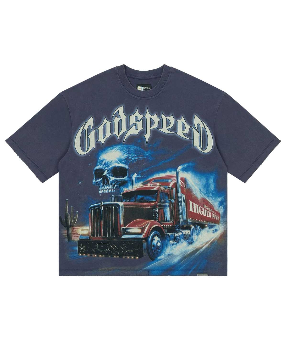 Godspeed Interstate Fate Tee Navy Size US L / EU 52-54 / 3 - 1 Thumbnail