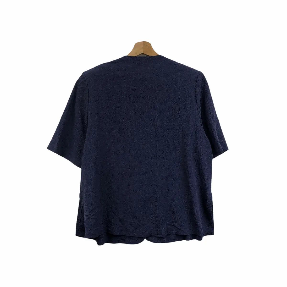 Japanese Brand Vtg 90’ SHISENDO TS COLLECTION Japan Blouse Tee Shirt Size L / US 10 / IT 46 - 2 Thumbnail