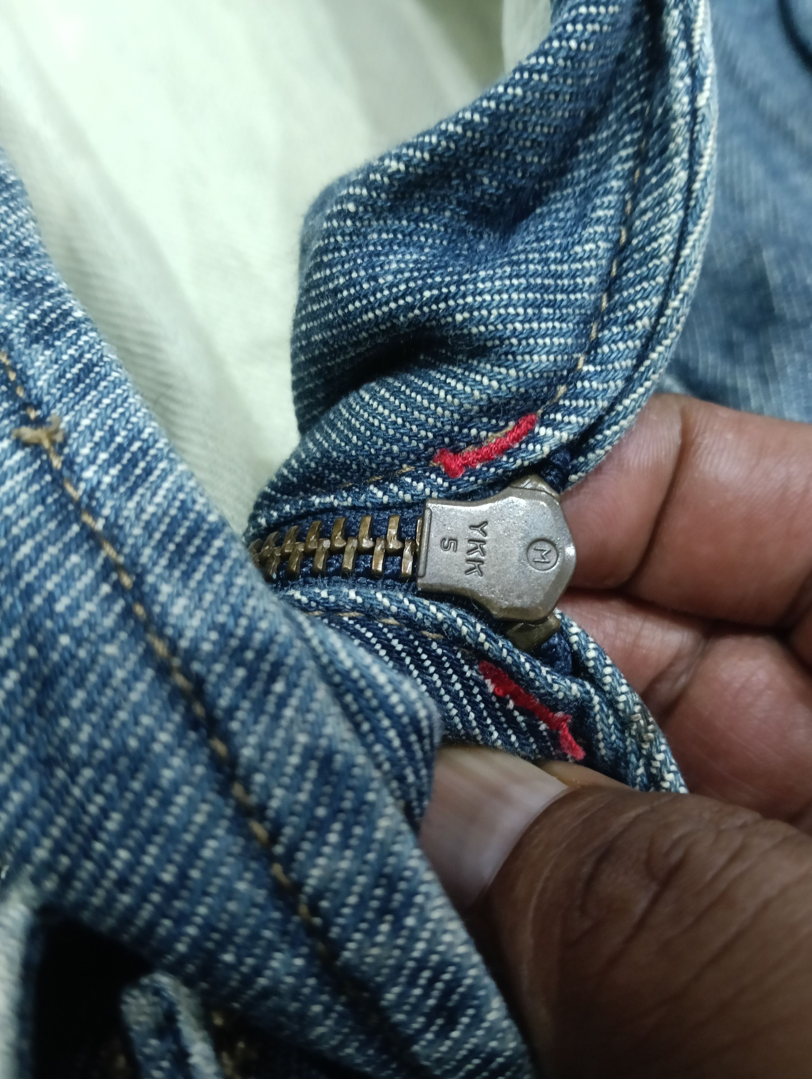 Japanese Brand × Zippo Vintage Zippo Vest Indigo Jacket Size US M / EU 48-50 / 2 - 9 Thumbnail