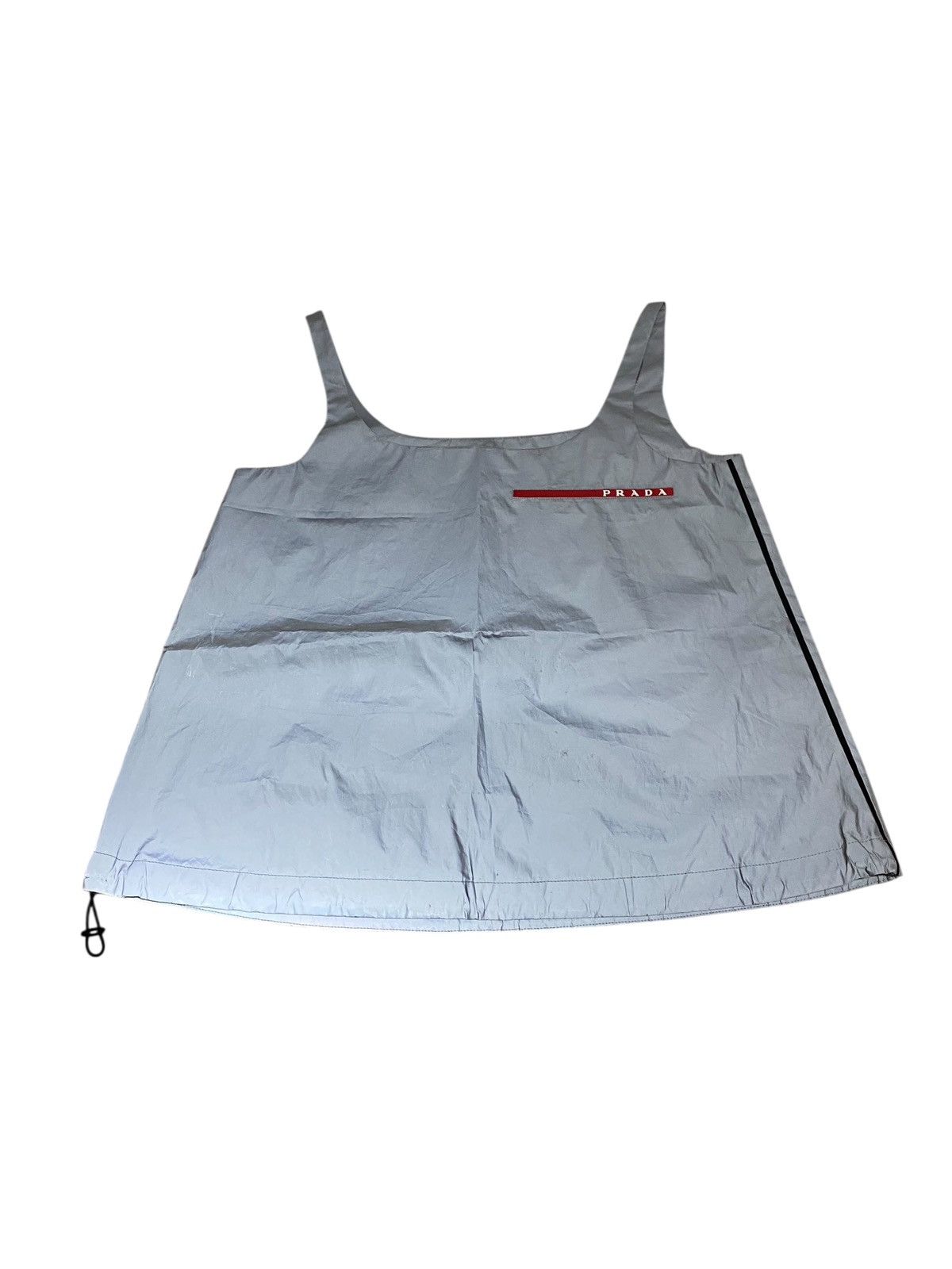 Prada Prada linea rossa SS 2021 reflective nylon tanktop Size XS / US 0-2 / IT 36-38 - 4 Thumbnail