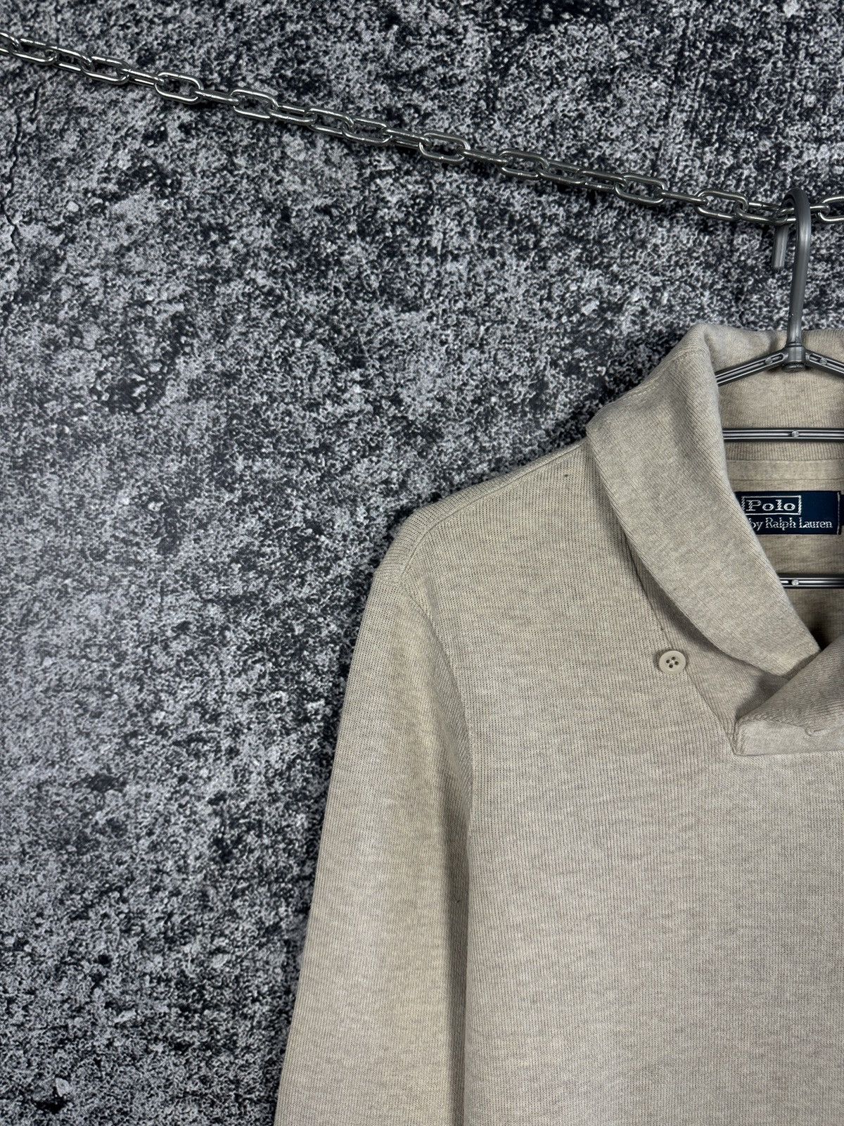 Polo Ralph Lauren Polo Ralph Lauren Shawl Collar Sweater Pullover Vintage Sz S Size US S / EU 44-46 / 1 - 3 Thumbnail