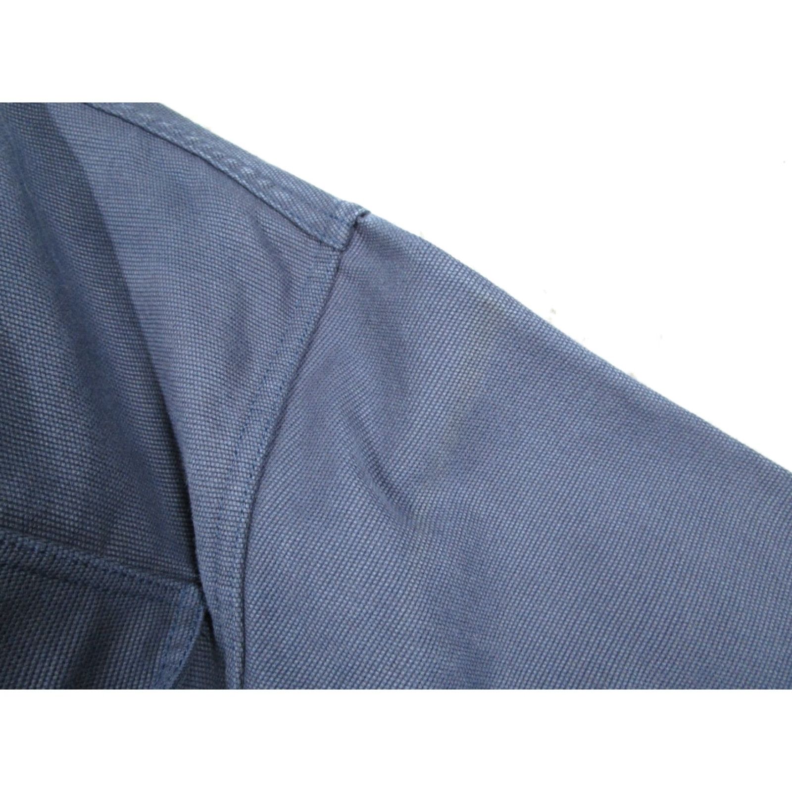 Tenderloin VINTAGE Tenderloin Jacket Mens Medium Navy Blue Chore Coat Workwear Made USA Navy Blue Canvas Military Jacket Cowboy Army Retro Men M Jacket Size US M / EU 48-50 / 2 - 4 Thumbnail