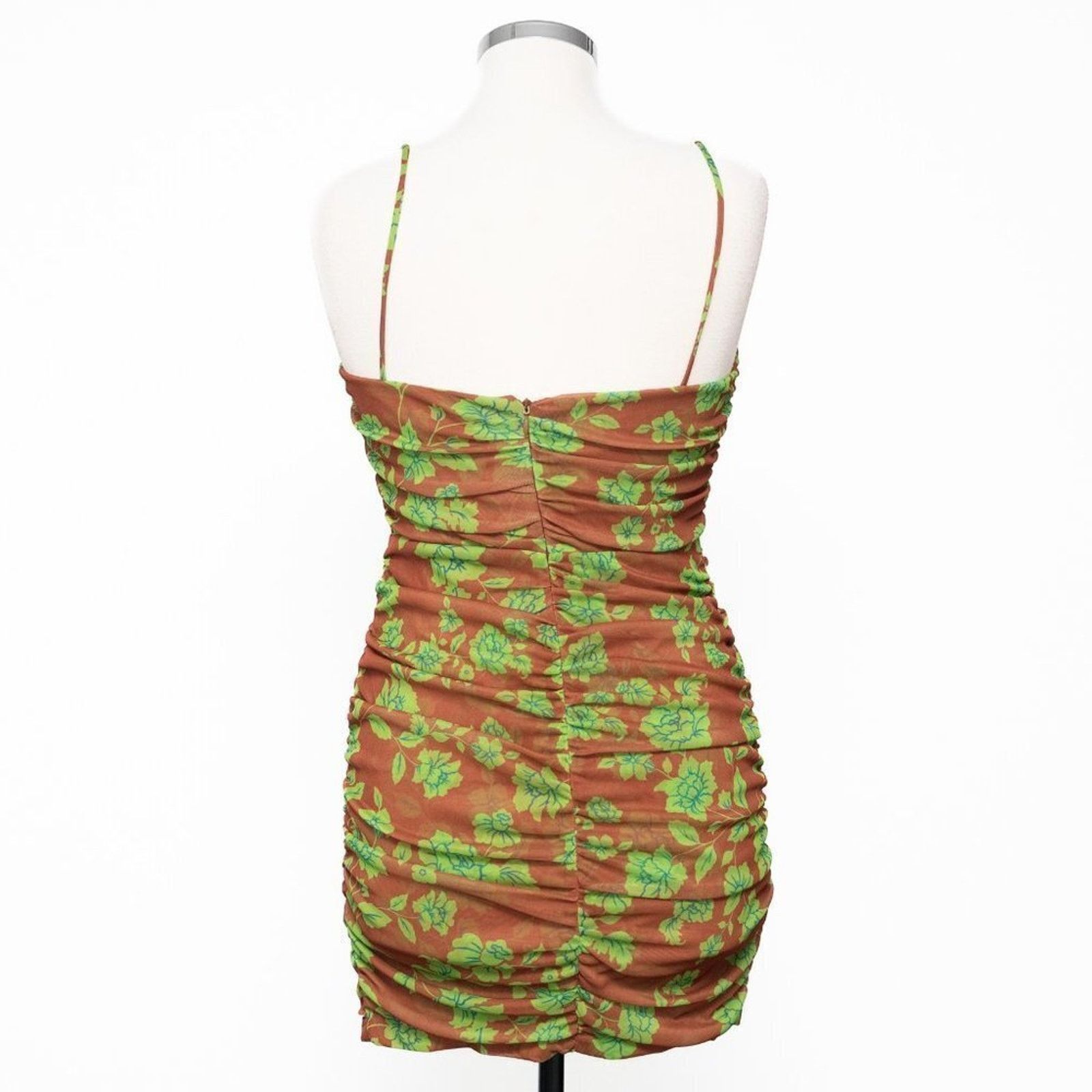 BEC + BRIDGE BEC & BRIDGE. Blossom Ruched Minidress. Size M / US 6-8 / IT 42-44 - 3 Thumbnail