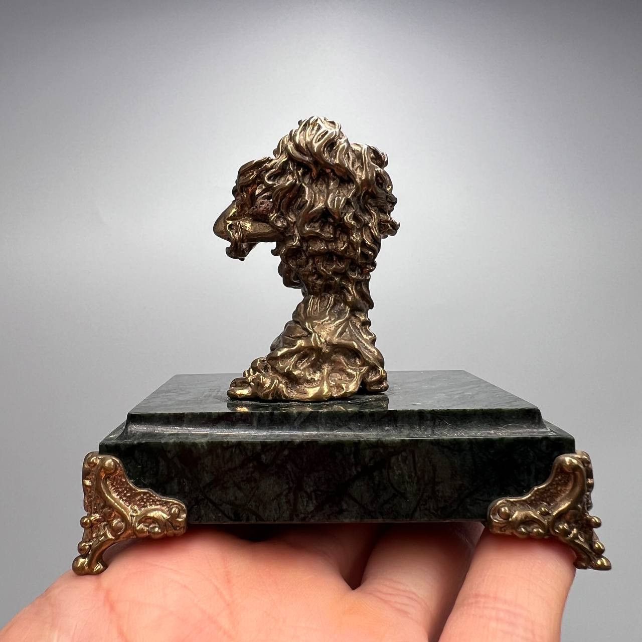 Vintage Bronze Virgo Zodiac Figurine Astrology Sculpture Size ONE SIZE - 4 Thumbnail