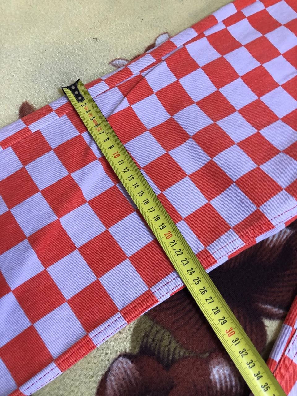 The Ragged Priest The Ragged Priest checkerboard straight leg jeans flared Size 28" / US 6 / IT 42 - 12 Thumbnail