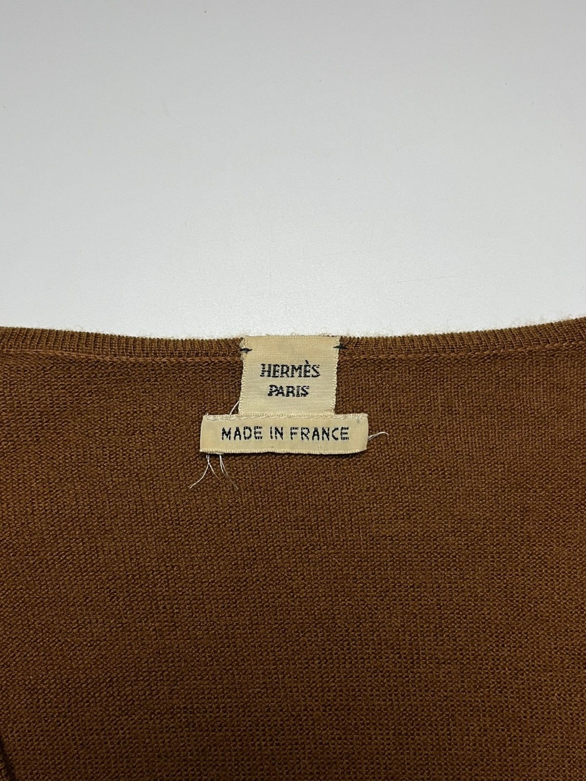 Hermes Hermès by Maison Margiela Chain Iron Button Cardigan Size XS / US 0-2 / IT 36-38 - 3 Thumbnail