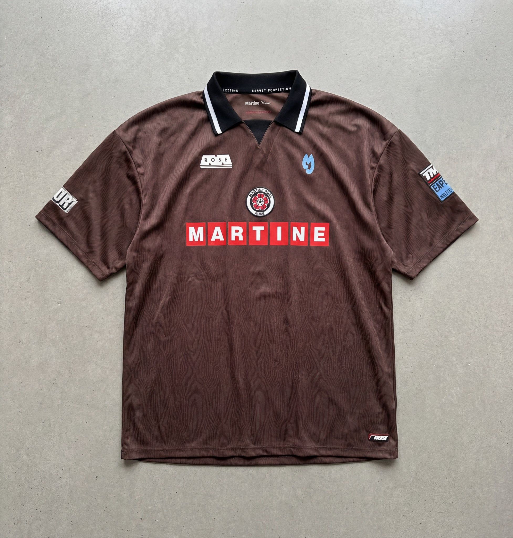 シャツ Supreme x Martine Rose Football Jersey L Supreme Martine Rose Football Jersey White Men's - FW24 - US
