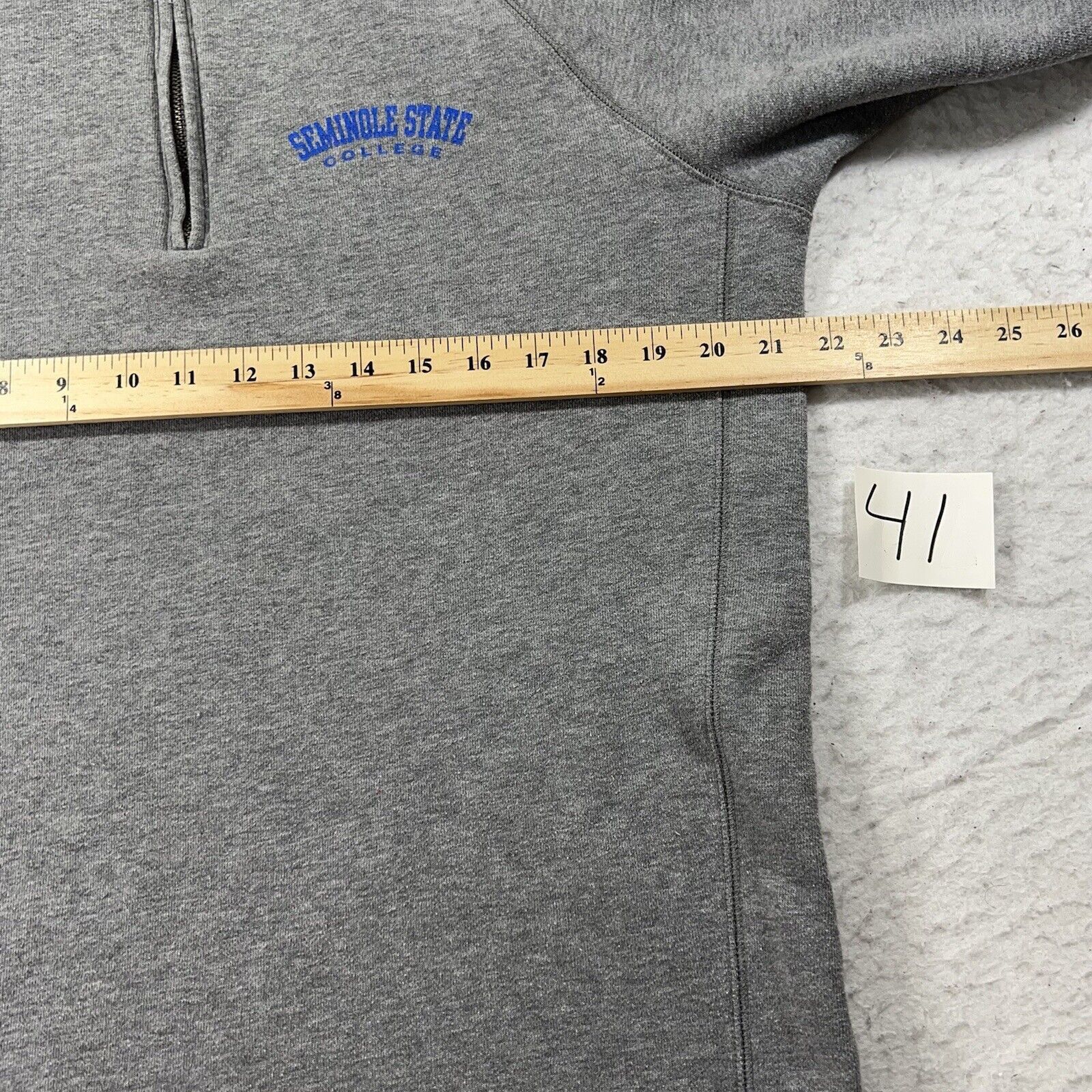 Jansport Seminole State College Raiders Jansport Sweatshirt 1/4 Zip Size XXL / US 16-18 / IT 52-54 - 8 Thumbnail