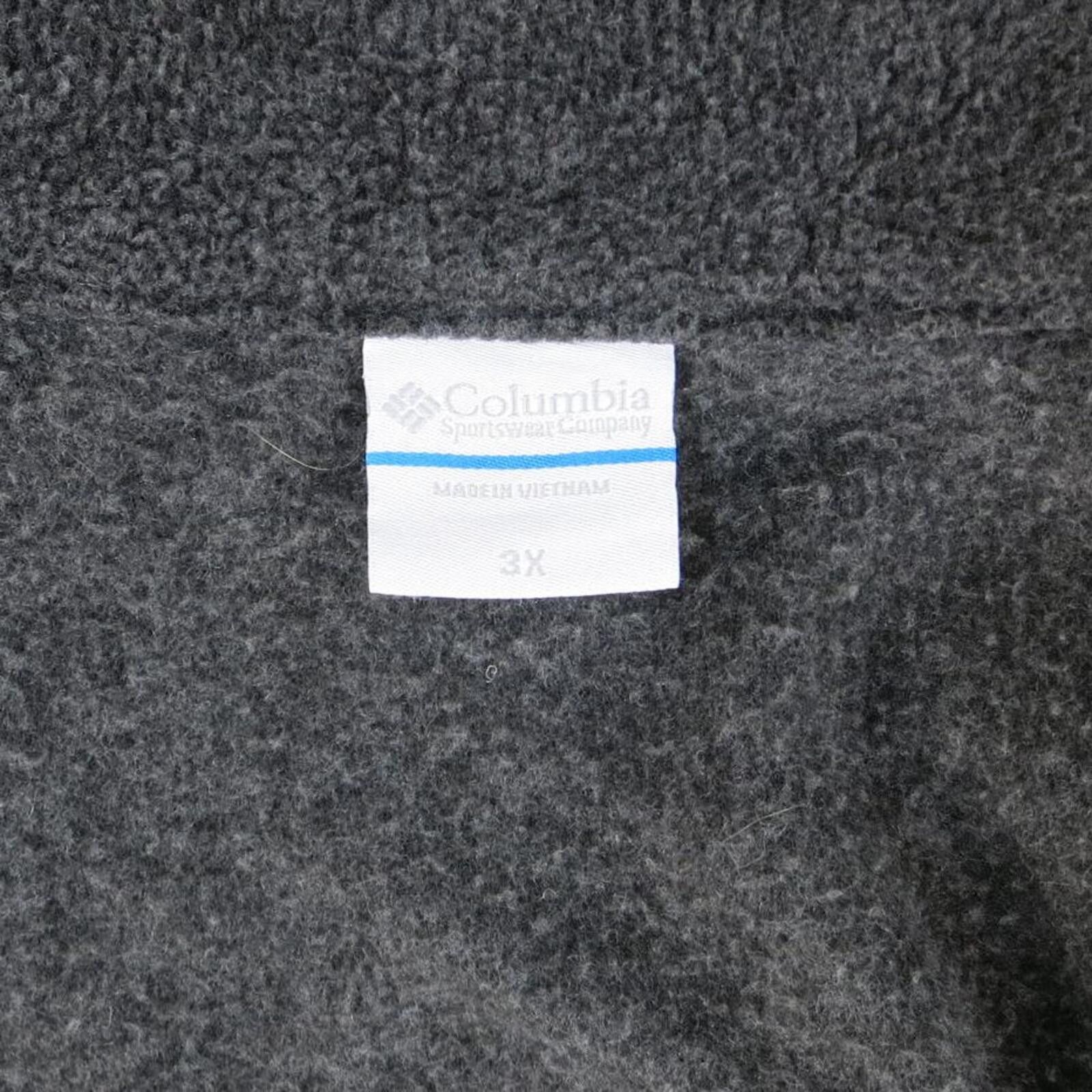 Columbia Columbia Men's Gray Full-Zip Fleece Jacket Size 3X Size US XXL / EU 58 / 5 - 5 Thumbnail