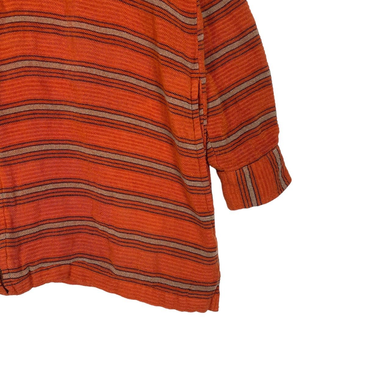 Japanese Brand Mosh Boarding Small Logo Stripe Design Zipper Sweater Size US L / EU 52-54 / 3 - 5 Thumbnail