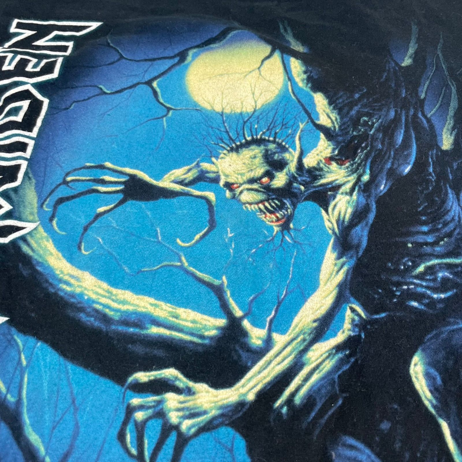 Iron Maiden Vintage Iron Maiden T Shirt Fear of The Dark Size L / US 10 / IT 46 - 3 Thumbnail
