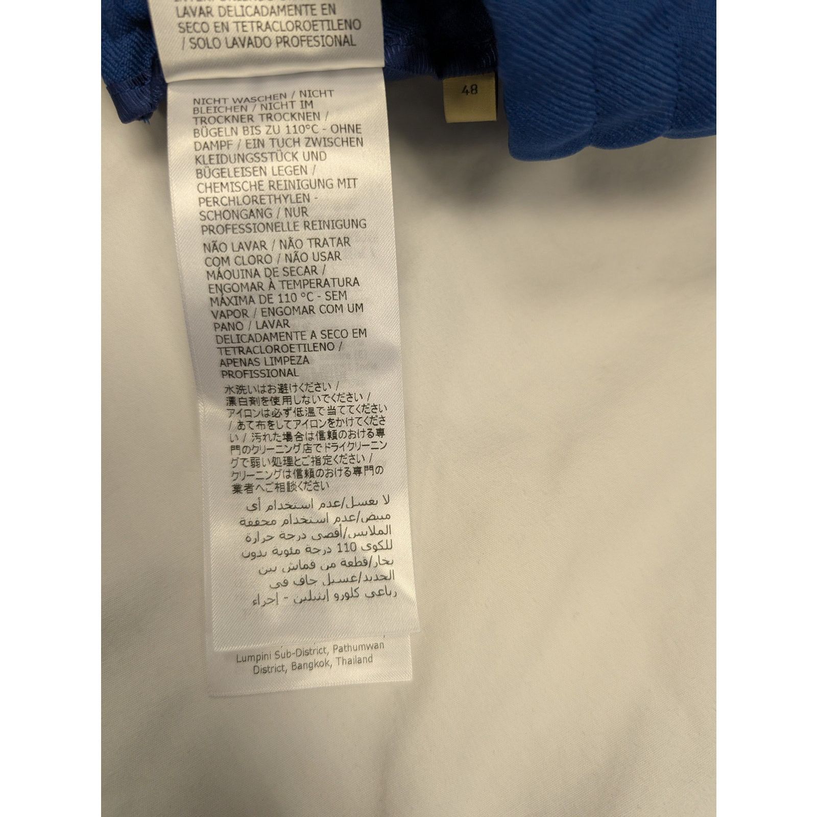 Gucci o1rshd1 Casual Pants With Stripe Blue/Red Logo in Blue Size US 32 / EU 48 - 15 Thumbnail