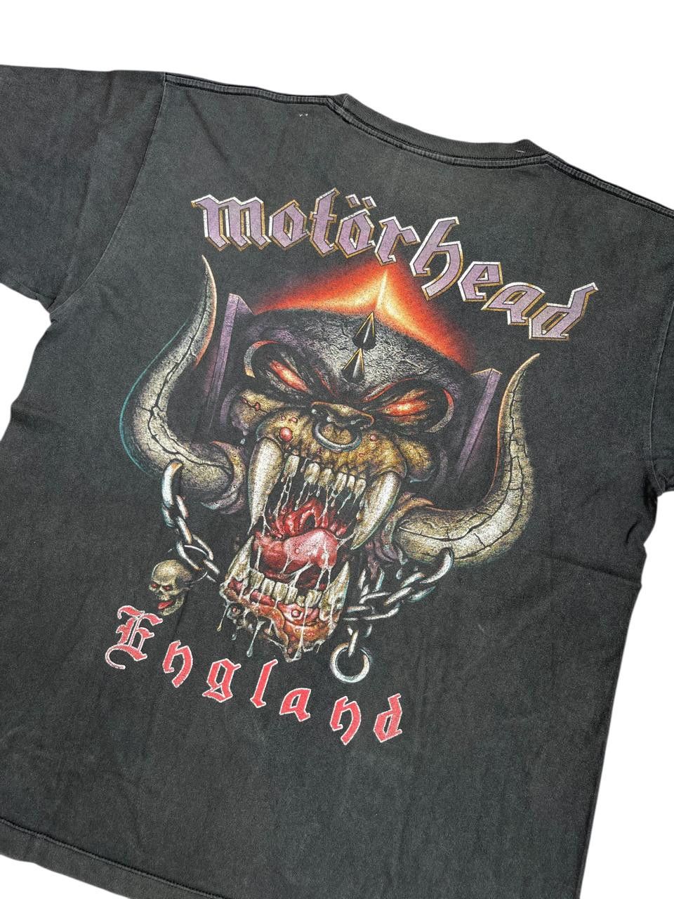 Band Tees Vintage Motorhead England Rock band tee Size US L / EU 52-54 / 3 - 9 Thumbnail