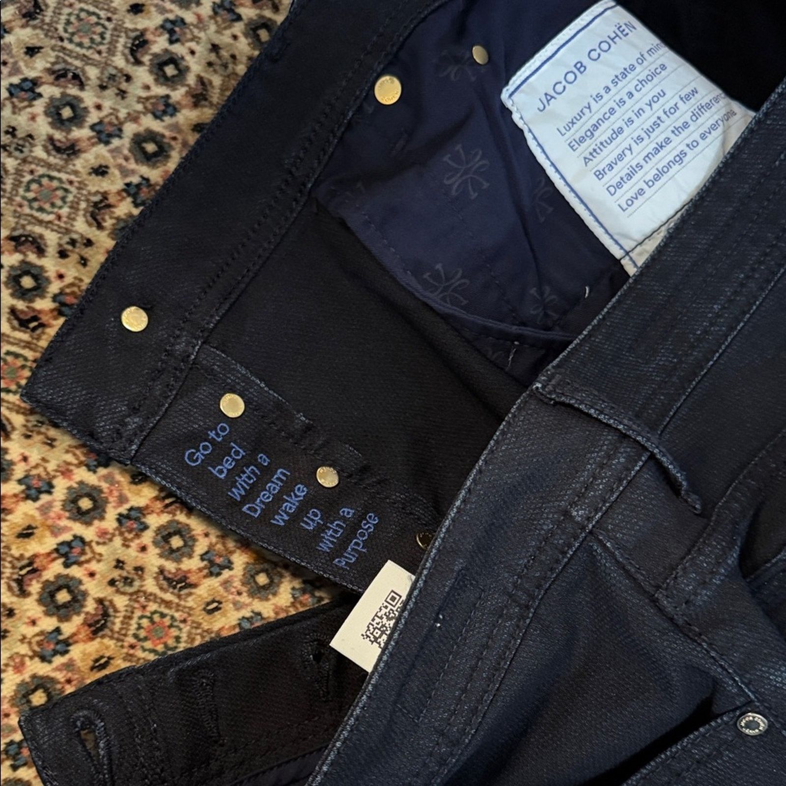 Jacob Cohen NWT Jacob Cohen Men's Deep Indigo Bard Jeans Size 38 Size US 38 / EU 54 - 8 Thumbnail