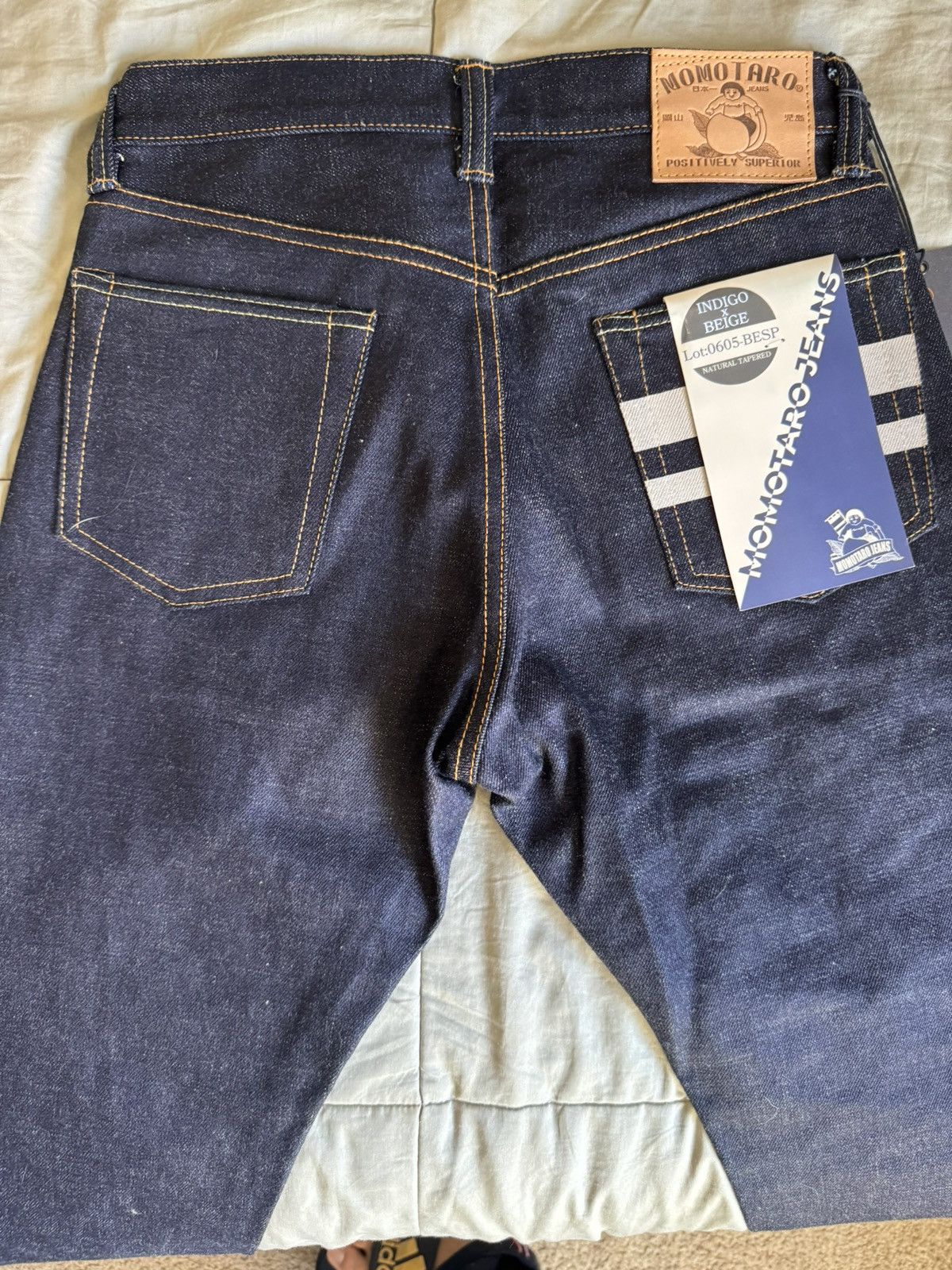 Momotaro Jeans Momotaro 0605-18 BESP Selvedge Japanese Denim Size 30W Size US 30 / EU 46 - 1 Thumbnail