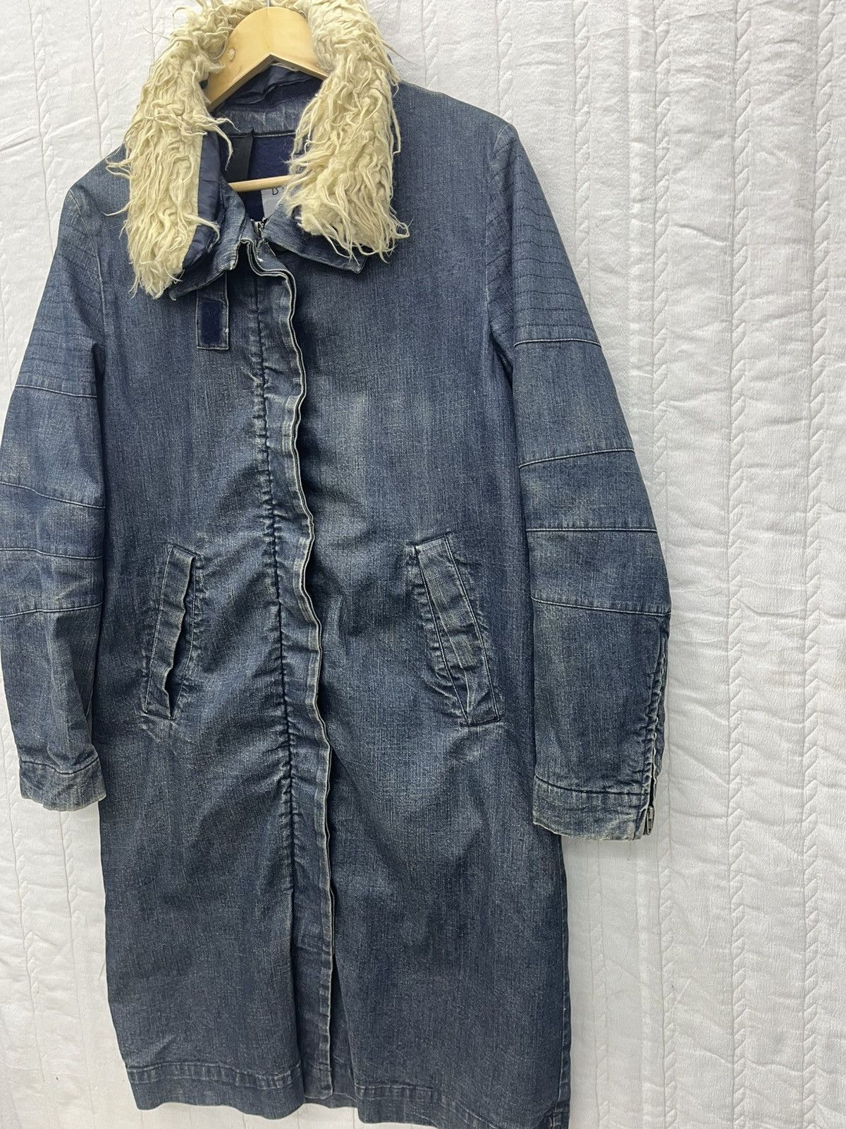 SHIPS STEALS🔥BDK FOR SHIPS DENIM OVER JACKET Size XS / US 0-2 / IT 36-38 - 3 Thumbnail