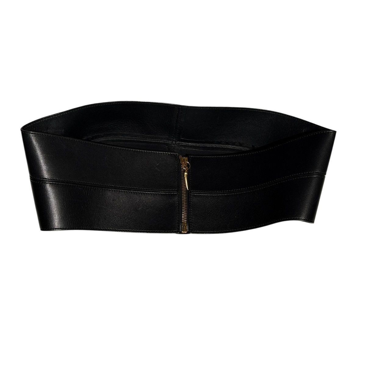 Roberto Cavalli Strapless leather bandeau top Size M / US 6-8 / IT 42-44 - 2 Thumbnail