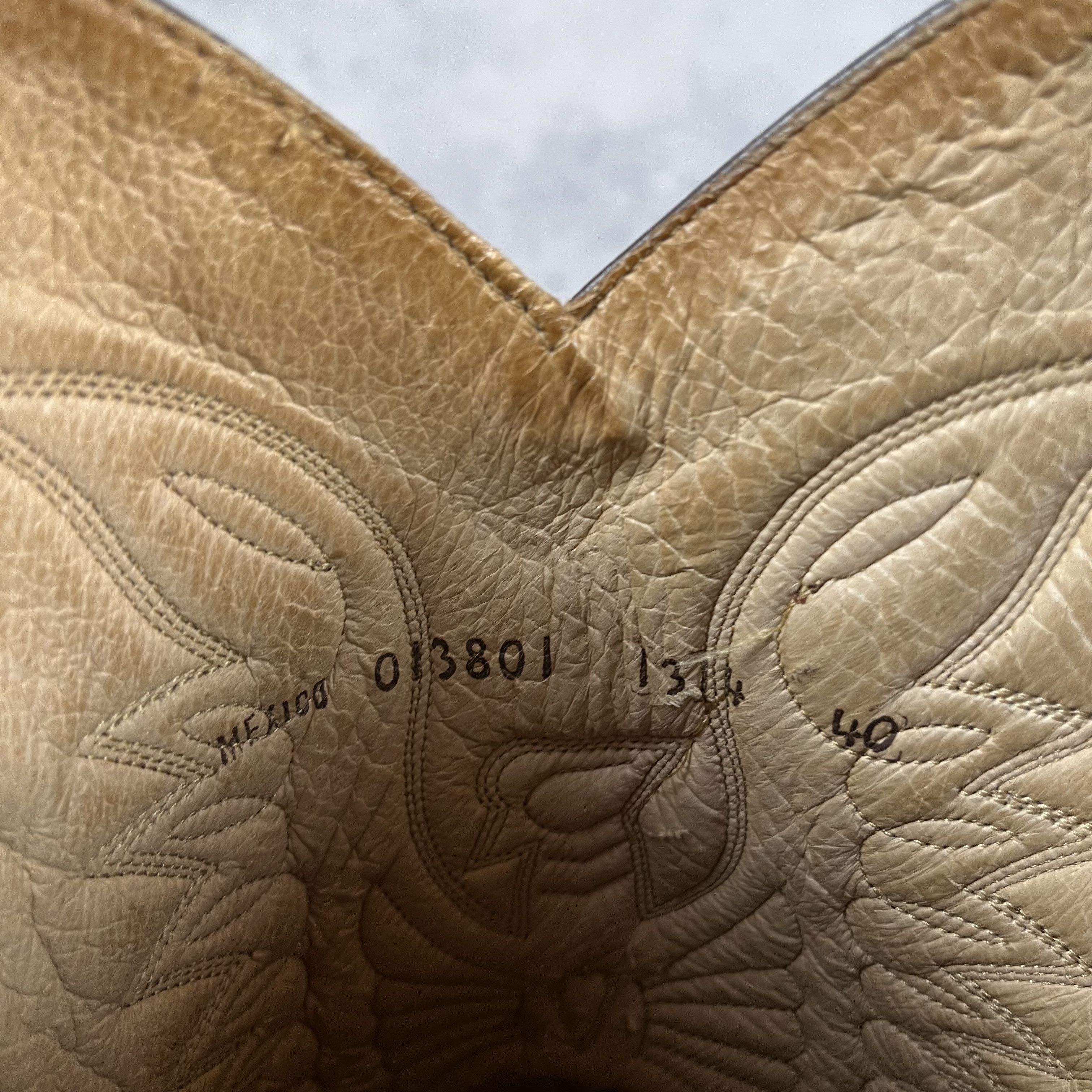 Buffalo London Vintage Buffalo Western Brown Leather Cowboy Boots 90’s Size US 9 / IT 39 - 10 Thumbnail