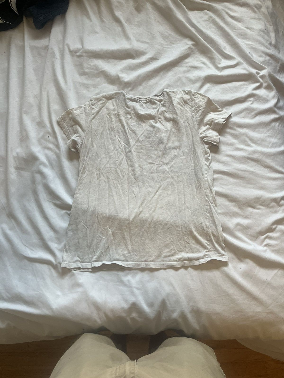 Reformation REFORMATION JEANS White Blouse with Blue Swirl Size XS / US 0-2 / IT 36-38 - 3 Thumbnail