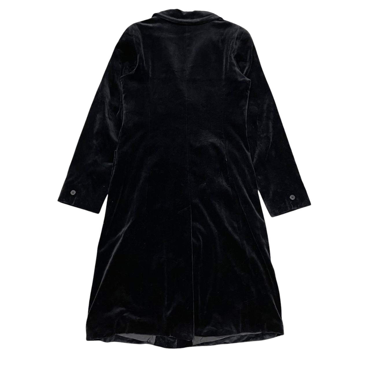 agnes b. Vintage Agnes B. Velvet Long Coat Size M / US 6-8 / IT 42-44 - 10 Thumbnail