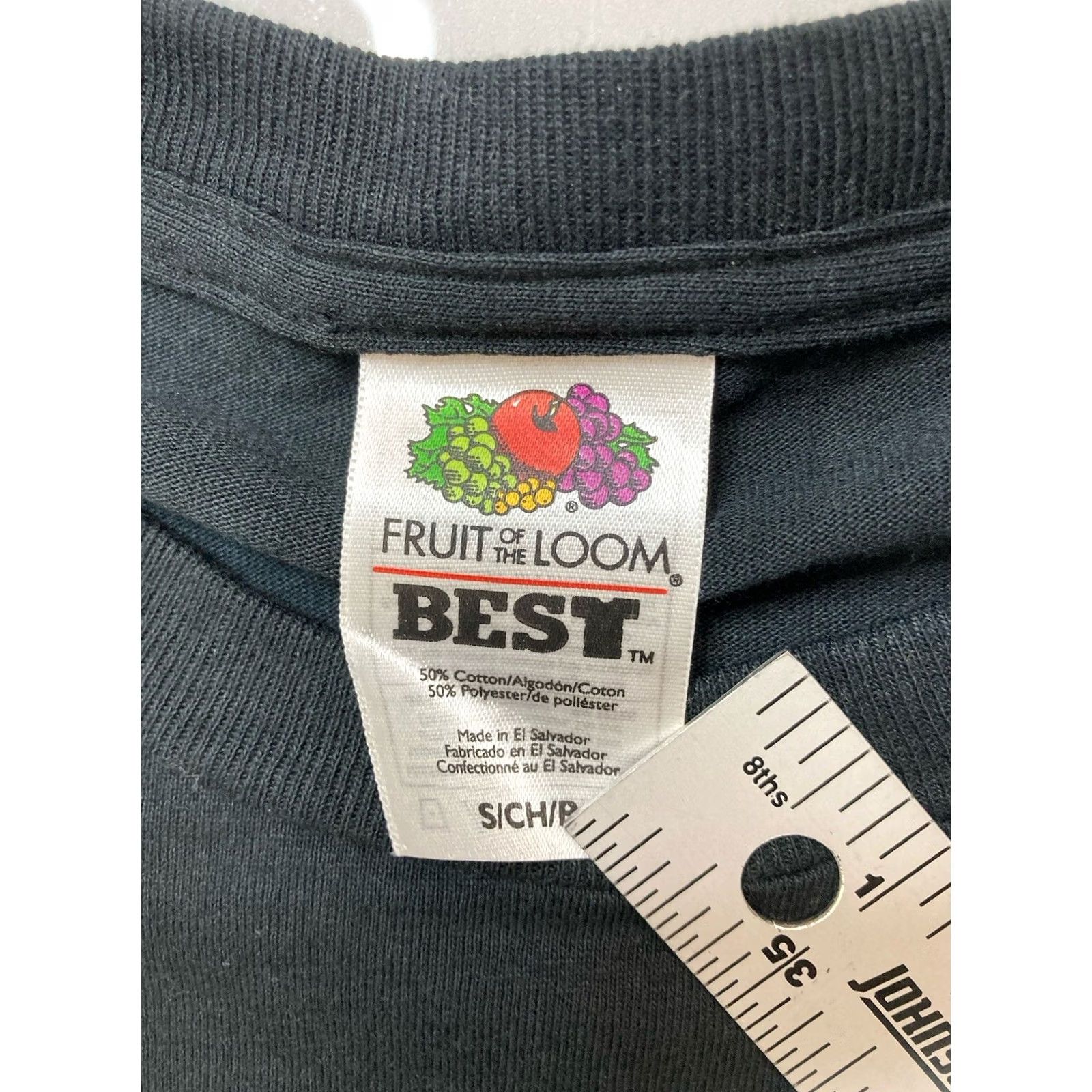 Fruit Of The Loom VINTAGE Got Latin 2004 Graphic T-shirt Men Small Black Short Sleeve Size US S / EU 44-46 / 1 - 6 Thumbnail