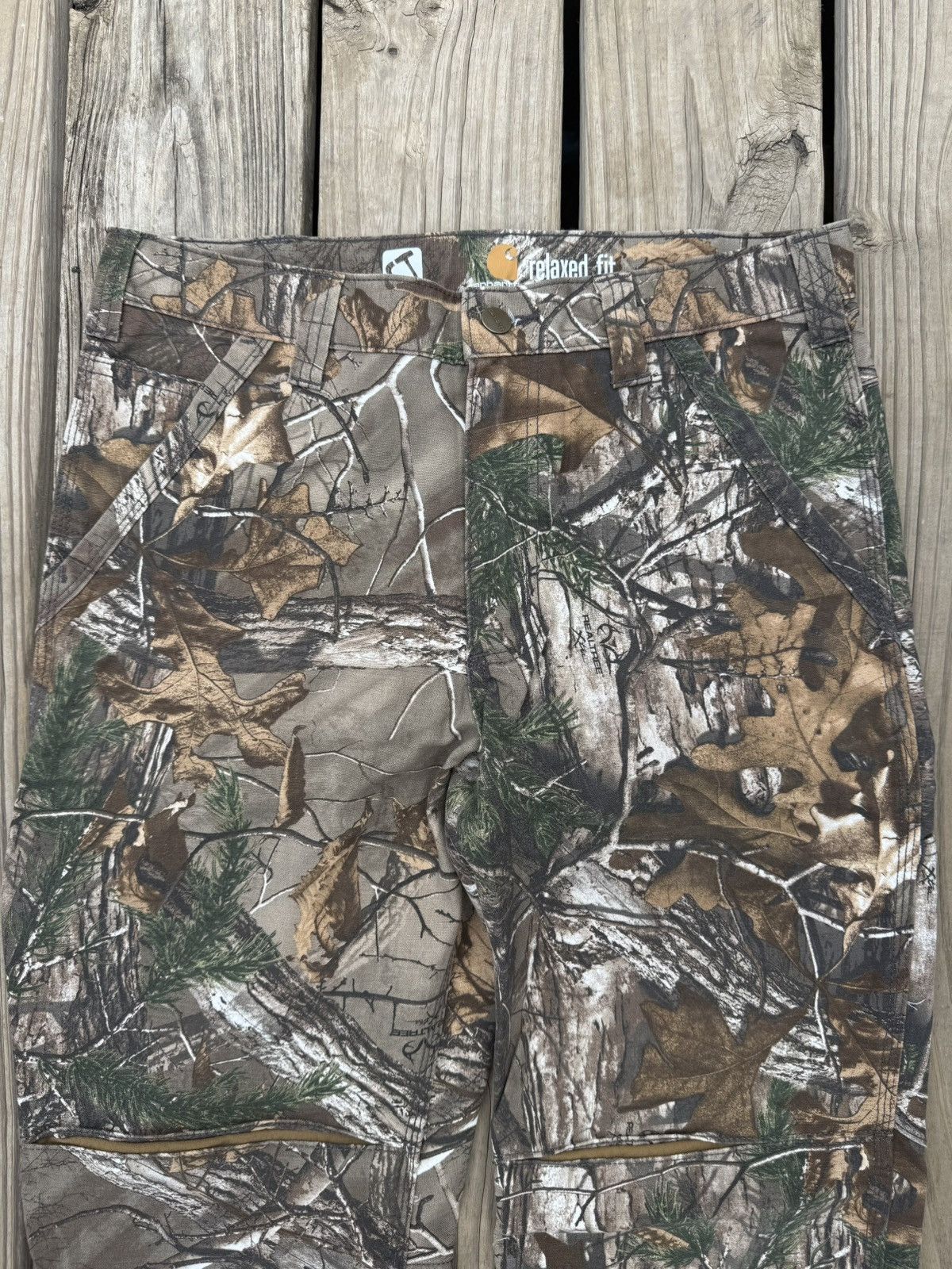Carhartt Vintage Carhartt Realtree Carpenter Pants Size US 32 / EU 48 - 2 Thumbnail
