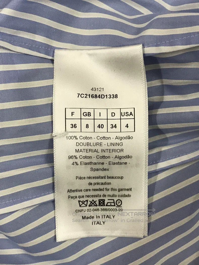 Dior Dior Striped fake two-piece dress Size XS / US 0-2 / IT 36-38 - 4 Thumbnail