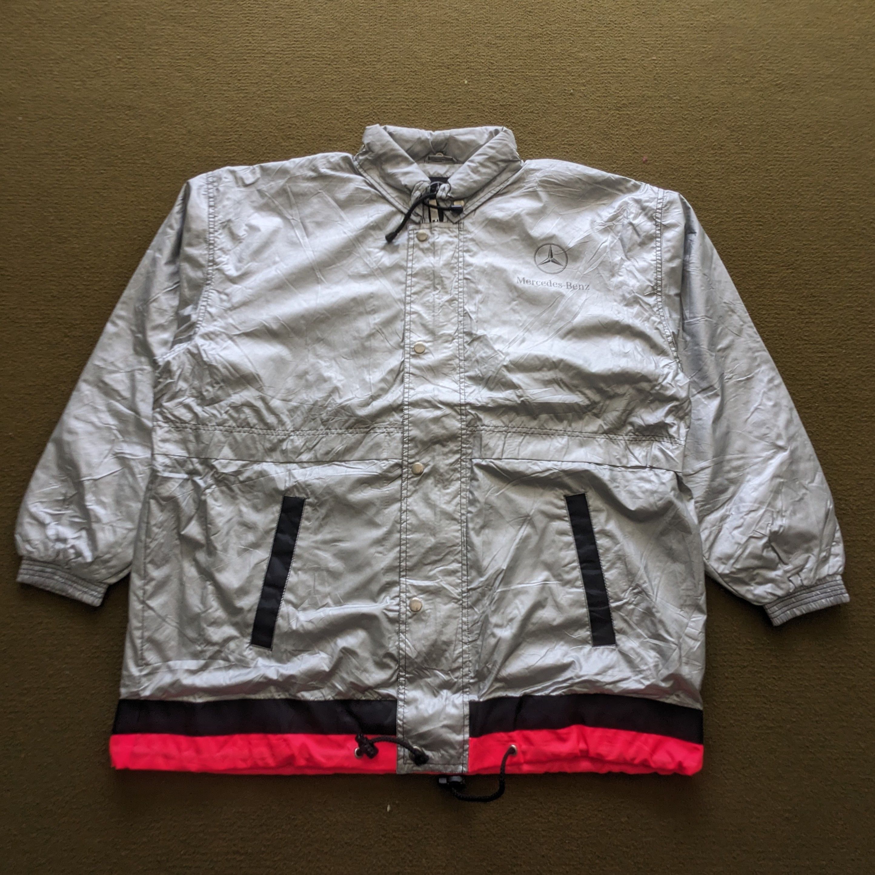 Vintage Mercedes Benz Automotive Brand Jacket