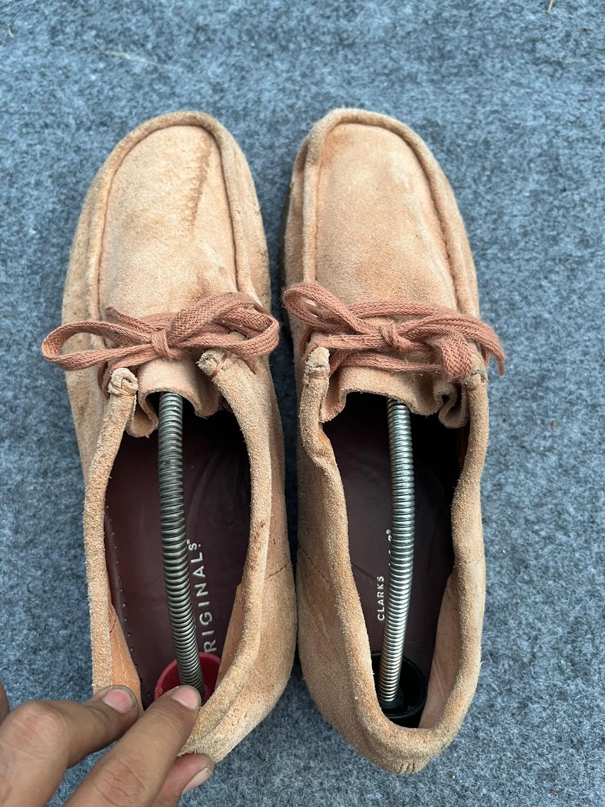 Clarks Clarks wallabe tan suede low top Size US 11 / EU 44 - 4 Thumbnail