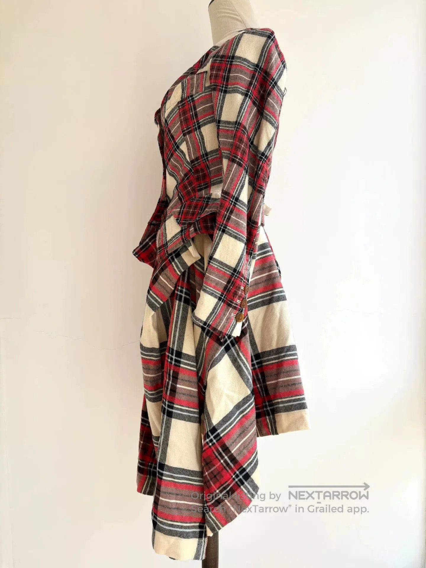 Vivienne Westwood vivienne westwood plaid suit with draped detail. Size M / US 6-8 / IT 42-44 - 2 Thumbnail