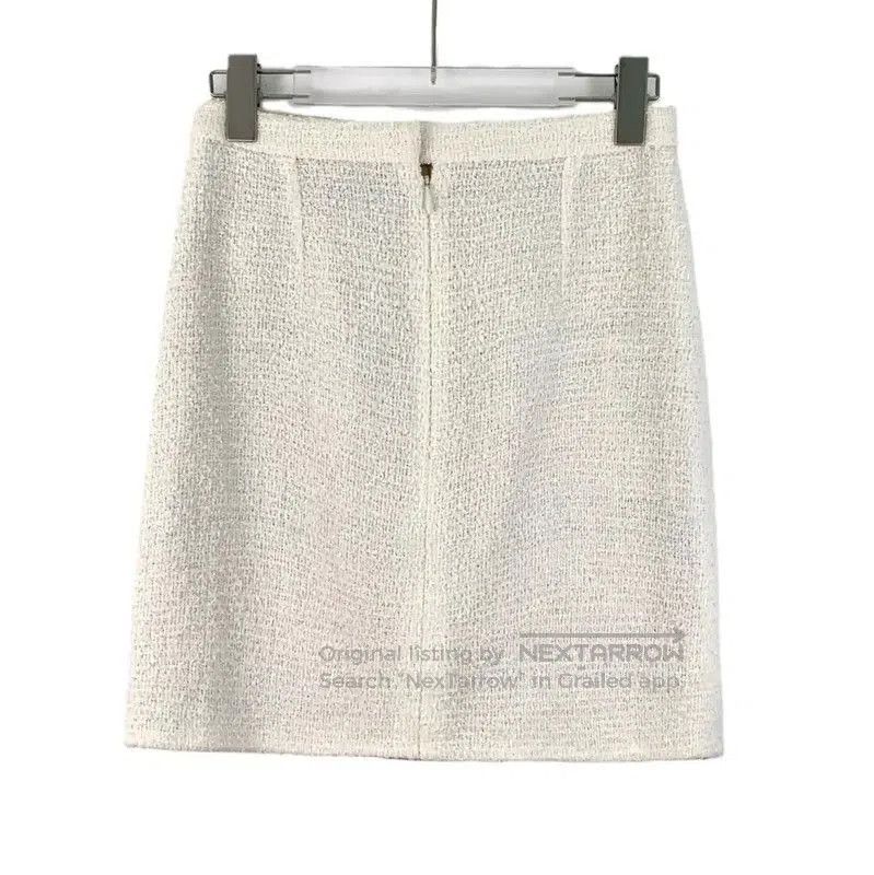 Chanel Chanel White Nylon Skirt Size XS . Size 22" - 2 Thumbnail