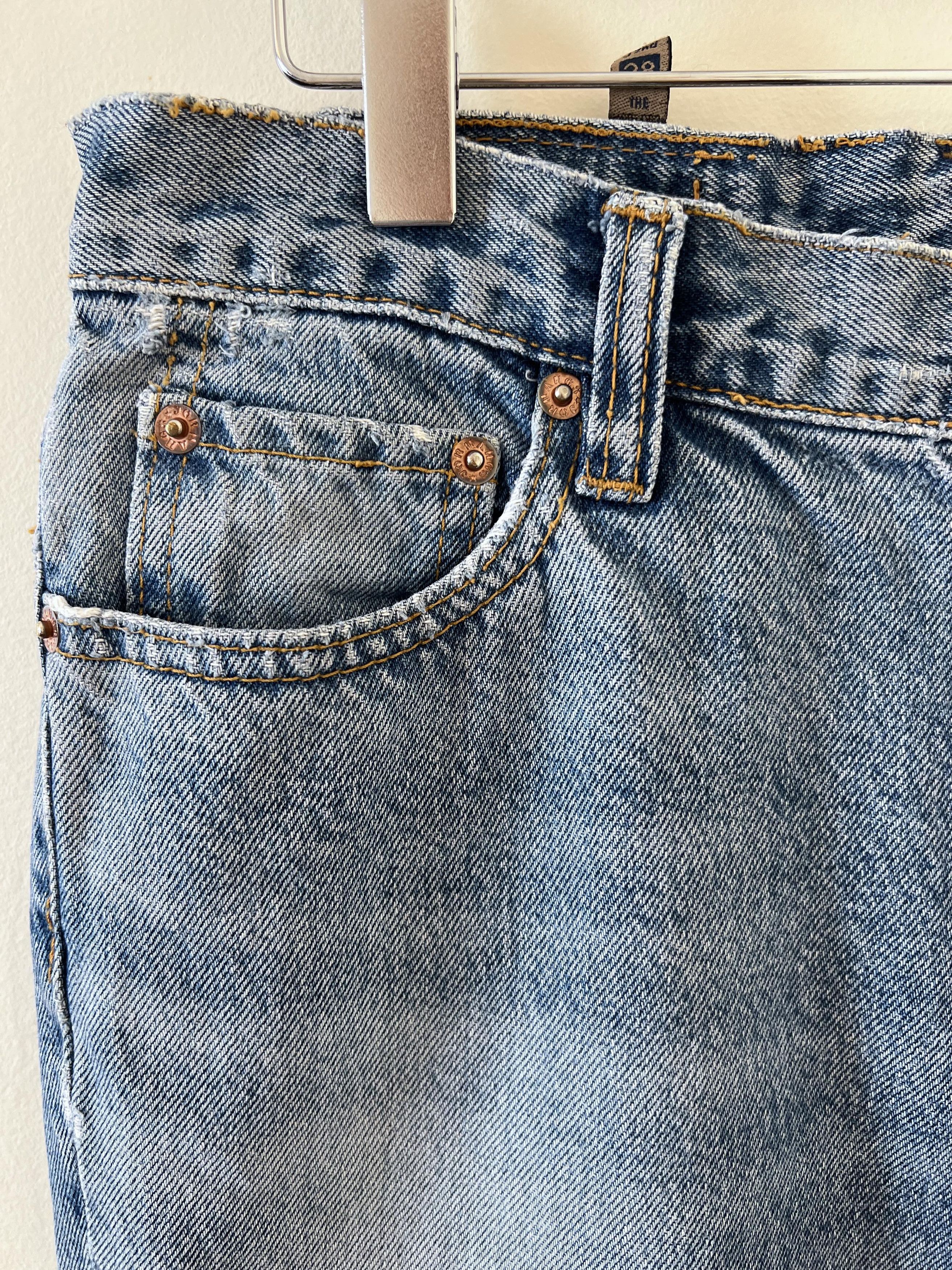 Vintage Denim Jeans Size 28" / US 6 / IT 42 - 4 Thumbnail
