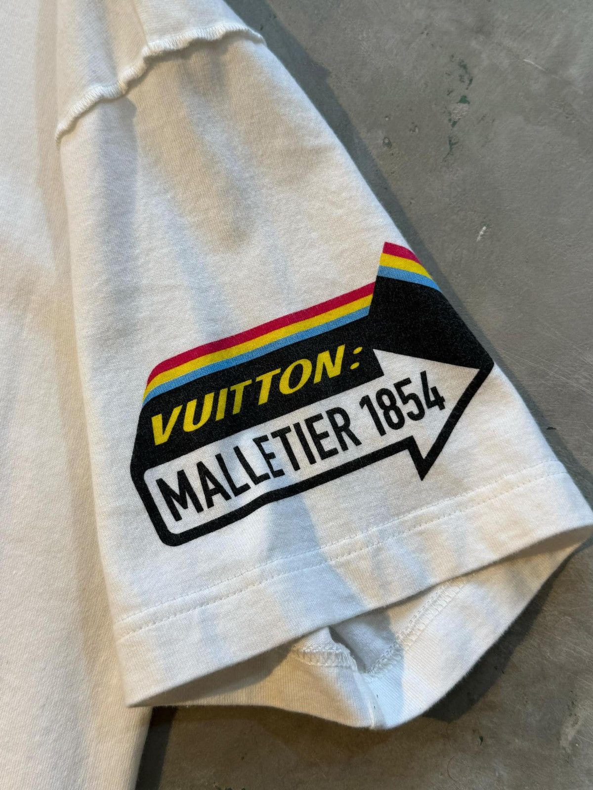Louis Vuitton Louis Vuitton Jazz Flyers white tee Size US S / EU 44-46 / 1 - 6 Thumbnail