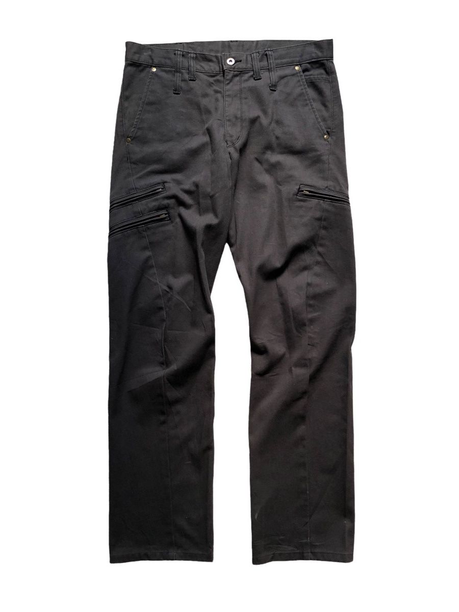 Rattle Trap multizipper denim pants