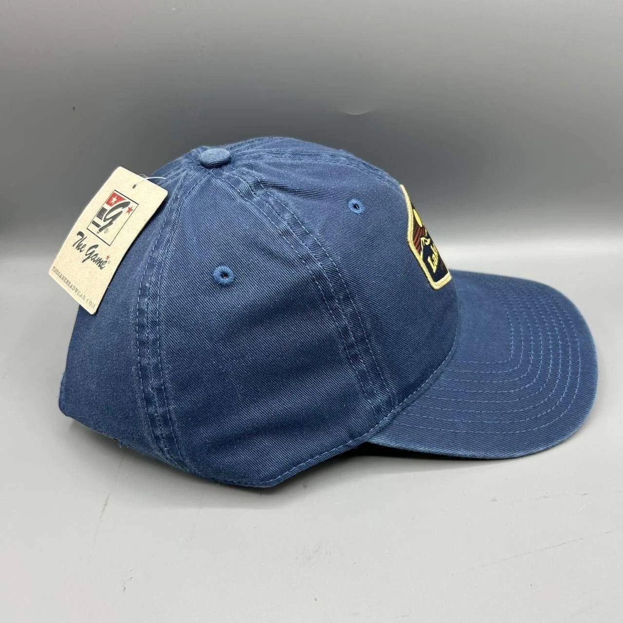 The Game Lake Tahoe Hat Men Blue Embroidered Strap Back Cotton Size ONE SIZE - 4 Thumbnail