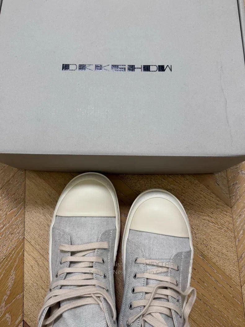 Rick Owens Rick Owens Denim High-Top Shoes Size US 11 / EU 44 - 3 Thumbnail