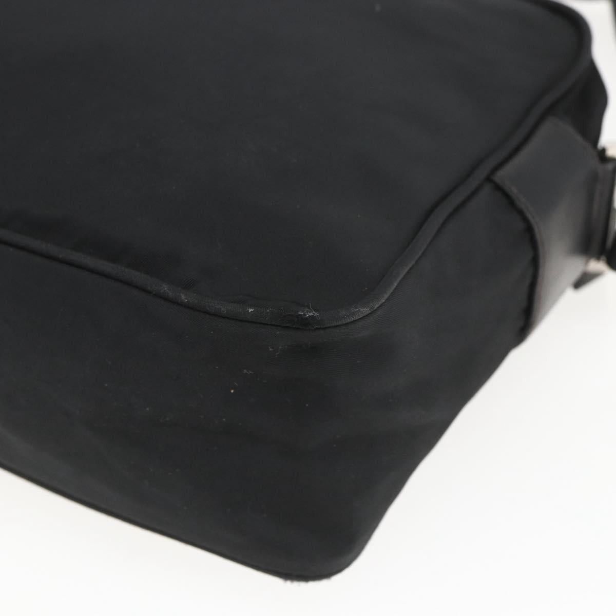 Prada PRADA Shoulder Bag Nylon Black Silver Auth 165034 - Jerrillo Size ONE SIZE - 12 Thumbnail