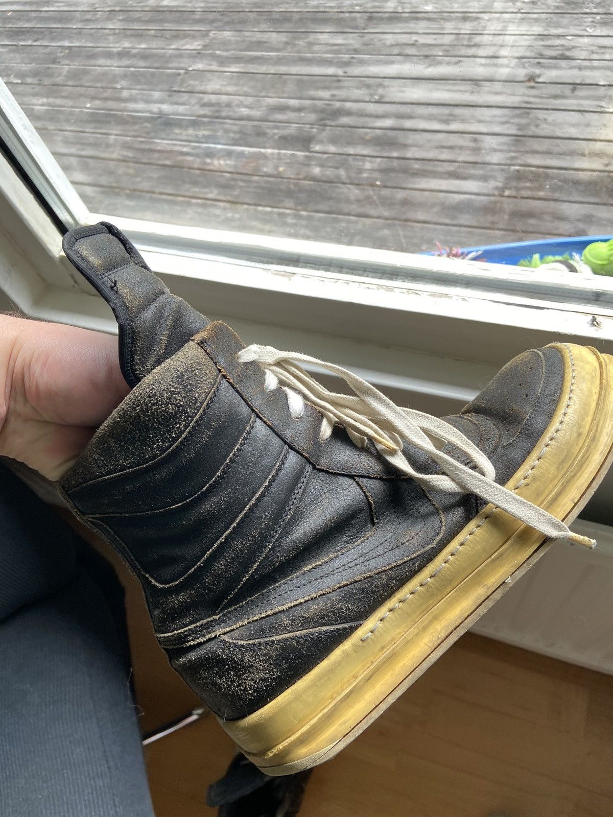 Rick Owens Rick Owens - Dunk’s blistered leather Size US 9.5 / EU 42-43 - 1 Thumbnail